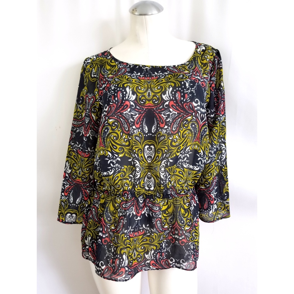 Banana Republic Size M Multi-Color Blouse Top
